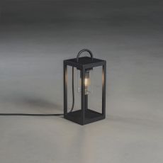 Konstsmide 7533-750 Bologna Außen-Dekobeleuchtung Energiesparlampe, Schwarz (matt) E27