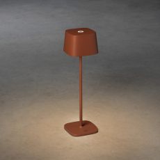 Konstsmide Akku-Tischleuchte Capri Teracotta Indoor/Outdoor 7814-960