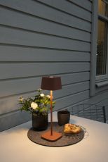 Konstsmide Akku-Tischleuchte Capri Teracotta Indoor/Outdoor 7814-960