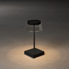 Konstsmide 7816-750 Scilla schwarz LED-Außentischlampe 2.5 W Warmweiß Schwarz