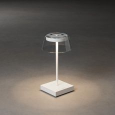 Konstsmide 7816-250 Scilla weiss LED-Außentischlampe 2.5 W Warmweiß Weiß