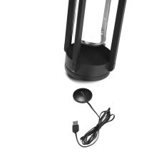 Konstsmide Otranto schwarz 7823-750 LED-Laterne LED 3.50 W Schwarz