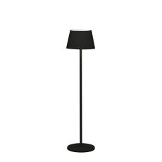 LED Akku Stehleuchte Pomezia RGBW in Schwarz 5W 600lm IP54