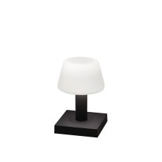 LED Akku Tischleuchte Monaco in Anthrazit und Weiß 2,5W 114lm IP54