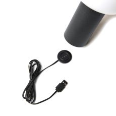LED Akku Tischleuchte RGBW Antibes in Anthrazit Weiß 2,5W 140lm IP54