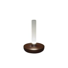 LED Akku Tischleuchte Biarritz in Rostfarbig 2,5W 54lm IP54