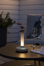 LED Akku Tischleuchte Biarritz in Weiß 2,5W 54lm IP54