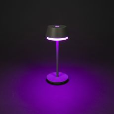 LED USB-Tischleuchte RGBW Lyon in Grün 2,5W 120lm IP54