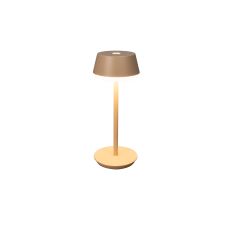 LED USB-Tischleuchte RGBW Lyon in Sandfarbig 2,5W 120lm IP54