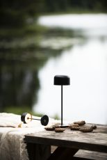 LED USB-Tischleuchte Lille Mini in Schwarz 2,2W 100lm IP54