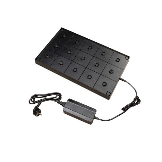 Konstsmide Ladestation für Mini Tischleuchten Platz für bis zu 15 Mini Tischleuchten Indoor 47 x 29 x 4 cm 7836-750