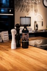 LED USB-Tischleuchte Bottle in Schwarz 2,2W 120lm IP54
