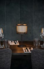 LED USB-Tischleuchte Bottle in Schwarz 2,2W 120lm IP54