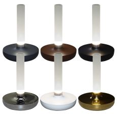 LED Akku Tischleuchte Biarritz 2,5W 54lm IP54 | 6 Farben wählbar