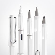 Lamy safari white Kugelschreiber - Bundle mit Minen