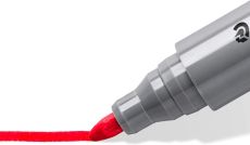 STAEDTLER Flipchart Marker Lumocolor, Rundspitze ca. 2 mm Linienbreite, lange Lebensdauer, nachfüllbar, farbintensiv, geruchsarm, hohe Qualität Made in Germany, Set mit 6 Farben, 356 WP6