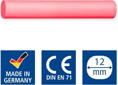STAEDTLER Wandtafelkreide, hervorragende Farbabgabe, staubfrei, leicht abwischbar, Kartonetui mit 12 farblich sortierten Tafelkreiden, 2360