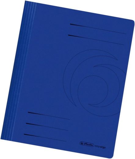 10 Herlitz Manila Karton Schnellhefter/DIN A4 / 10 Farben