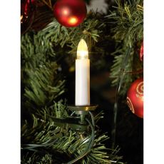 Konstsmide 1000-020 Innenkette Onestring mit 16 LED-Topkerzen