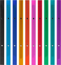 Exacompta 51299E 20er Pack Premium Kunststoff-Ringbuch OPAK aus Kunststoff 4-O Ringe Füllhöhe 15 mm DIN A4 Plastikordner ideal für Büro und Schule farbig sortiert