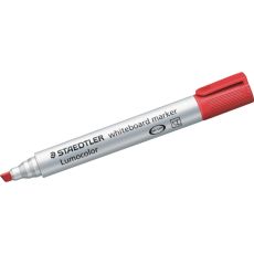 STAEDTLER Lumocolor Whiteboard-Marker 351 B-2, rot Keilspitze