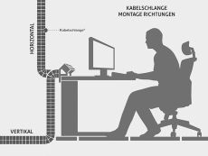 Bachmann 930032 Kabelschlange PRO schwarz Länge 1m 90x24mm