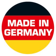 Original DINOR Ordner-Wolkenmarmor-Recycling - Made in Germany. 20er Pack 8 cm breit DIN A4 schwarz Aktenordner Briefordner Büroordner Pappordner Schlitzordner Grüner Balken