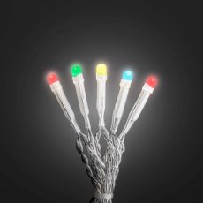 Konstsmide 6342-523 35er LED-Lichterkette mit mehrfarbigen Dioden für den Innenbereich - Netzbetrieb