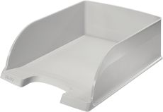 Leitz 5233 Briefkorb Jumbo Plus - A4, extra hoch, Polystrol, grau