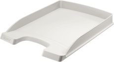 Leitz 5237 Briefkorb Flach Plus - A4, extra flach, Polystrol, grau