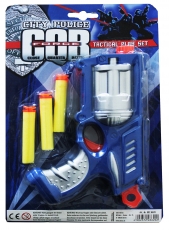 Pistole mit 3 Softdarts