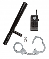 Idena Polizei Set 3teilig