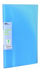 Pentel Sichtbuch Vivid DCF343, 30 fest eingebundene Hüllen, DIN A4, Blau