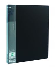 Pentel Sichtbuch Wing DCF444, 40 fest eingebundene Hüllen, DIN A4, Schwarz