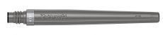 Pentel Aquarellpinsel Color Brush Pigment Nachfüllpatrone, pigmentierte Tinte, Grau