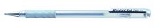 Pentel Metallic-Gel-Tintenroller Hybrid Gel Grip K118, 0,4mm, Silber