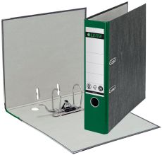 Leitz Qualitäts-Ordner, mit Schlitzen, A4, breit, grün