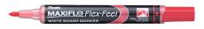 Pentel Whiteboard-Marker Maxiflo Flex-Feel MWL5SBF, flexible Spitze, Rot