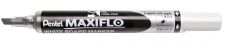 Pentel Whiteboard-Marker Maxiflo MWL6S, 2 - 5mm Keilspitze, Schwarz