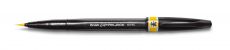 Pentel Pinselstift Brush Sign Pen Artist SESF30, extra feiner Strich, Gelb