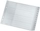 Leitz 1288 Monatsregister - Dez-Jan, A4, PP, 12 Blatt, grau