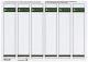 Leitz 1686 PC-beschriftbare Rückenschilder - Papier, kurz/schmal, 150 Stück, grau
