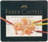 FABER-CASTELL Buntstifte POLYCHROMOS, 24er Metalletui