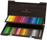 FABER-CASTELL Buntstifte POLYCHROMOS, 120er Holzkoffer