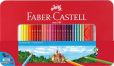 FABER-CASTELL Hexagonal-Buntstifte CASTLE, 60er Metalletui