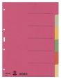 Leitz 4358 Register - Karton, blanko, A4, 6 Blatt, farbig