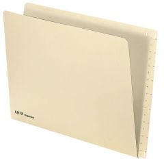Leitz 2432 Einstellmappe Orgacolor®, Kraftkarton, chamois