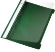 Leitz 4197 Schnellhefter - A5, langes Beschriftungsfeld, PVC, grün