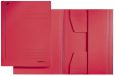 Leitz 3925 Jurismappe - A5, Pendarec-Karton 430g, rot
