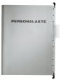 Leitz 30041 Hängemappe Personalakte, 250 g Karton, A4, 5 Fächer, grau